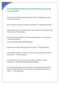 Funeral Pathology Midterm Study Guide &lpar;FSE2160&rpar; questions with accurate solutions