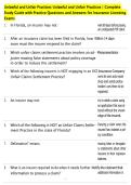 Unlawful and Unfair Practices &vert; Complete Study Guide with Practice Questions&comma; Verified Answers&comma; and Insurance Licensing Review