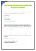 APEA 3P Exam Study Guide &vert; Latest & Newest Update &vert; Comprehensive Practice Questions&comma; Verified Answers&comma; Detailed Rationales&comma; Advanced Pathophysiology