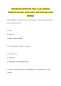 UNION PACIFIC CONDUCTOR FINAL  EXAM&vert;  COMPLETE QUESTIONS WITH 100&percnt; RATED EXPERT SOLUTIONS &vert;2026 LATEST UPDATED