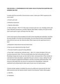 NUR 202 EXAM 4 &vert; COMPREHENSIVE STUDY GUIDE&comma; NCLEX-STYLE PRACTICE QUESTIONS AND ANSWERS 2026&sol;2027