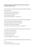 NUR 202 EXAM 3 QUESTIONS &vert; COMPREHENSIVE STUDY GUIDE&comma; NCLEX-STYLE PRACTICE QUESTIONS AND ANSWERS 2026&sol;2027