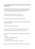 EXAM 3 &lpar;NUR 202&rpar; &vert; COMPREHENSIVE STUDY GUIDE&comma; NCLEX-STYLE PRACTICE QUESTIONS AND ANSWERS 2026&sol;2027