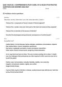QUIZ 4 NUR 202 &vert; COMPREHENSIVE STUDY GUIDE&comma; ATI & NCLEX-STYLE PRACTICE QUESTIONS AND ANSWERS 2026&sol;2027