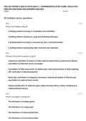 NUR 202 EXAM PACKAGE DEAL &vert; COMPLETE STUDY GUIDE&comma; NCLEX-STYLE PRACTICE QUESTIONS & EXAM REVIEW BUNDLE 2026&sol;2027