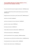 TEXAS BARBER WRITTEN EXAM PREP 2026&sol;2027 ACTUAL QUESTIONS WITH VERIFIED ANSWERS&period;&NewLine;