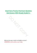 Smart Serve Practice Final Exam &lpar;Ontario&rpar;