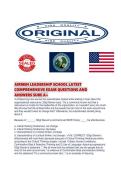AIRMEN LEADERSHIP SCHOOL LATEST COMPREHENSIVE EXAM QUESTIONS AND ANSWERS SURE A&period;pdf&NewLine;&NewLine;