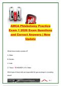 AMCA Phlebotomy Technician Certification &lpar;PTC&rpar; Practice Exam 1 &ndash; 2026 &vert; 100&plus; Practice Questions & Verified Answers &vert; Key Topics&colon; Venipuncture&comma; Specimen Collection&comma; Infection Control&comma; Hematology&comma; CLSI & OSHA &vert; American Medical Certification Association &lpar;AM