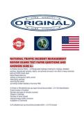 NATIONAL TRAFFIC INCIDENT MANAGEMENT REVIEW EXAMS TEST PAPER QUESTIONS AND ANSWERS SURE A&period;pdf&NewLine;&NewLine;
