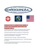 INTRODUCTION TO AMMUNITION AMMO 45 LATEST 2026 EXAMINERS QUESTIONS AND ANSWERS SURE A&period;pdf&NewLine;&NewLine;
