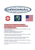 INTRODUCTION AMMUNITION AMMO 45 COMPREHENSIVE EXAM UPDATED QUESTIONS AND ANSWERS SURE A&period;pdf&NewLine;&NewLine;