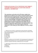 NURS 661 EXAM 200 ACTUAL QUESTIONS AND CORRECT &NewLine;ANSWERS WITH RATIONALE LATEST 2026 ALREADY &NewLine;GRADED A&plus; ASSURED PASS