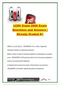 LCDC &lpar;Licensed Chemical Dependency Counselor&rpar; Certification Exam 2026 &vert; 50&plus; Practice Questions & Verified Answers &vert; Key Topics&colon; DSM-5&comma; Substance Use Disorders&comma; Treatment Planning&comma; CBT&comma; Stages of Change & Co-Occurring Disorders