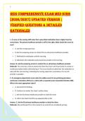 HESI ComprEHEnSIvE Exam mEd Surg &NewLine;&lbrack;2026&sol;2027&rsqb; updatEd vErSIon &vert; &NewLine;vErIfIEd QuEStIonS & dEtaIlEd &NewLine;ratIonalES  