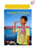 TEST BANK FOR ANATOMY & PHYSIOLOGY&colon; AN INTEGRATIVE APPROACH&comma; 4TH EDITION BY MICHAEL MCKINLEY&comma; VALERIE O'LOUGHLIN & THERESA BIDLE&vert; ALL CHAPTERS &vert; QUESTIONS & 100&percnt; VERIFIED ANSWERS &vert; GRADED A&plus;