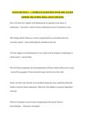 MATH 4109 TEST 1  &vert;  COMPLETE QUESTIONS WITH 100&percnt; RATED EXPERT SOLUTIONS &vert;2026 LATEST UPDATED