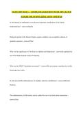 MATH 4109 TEST 2  &vert;  COMPLETE QUESTIONS WITH 100&percnt; RATED EXPERT SOLUTIONS &vert;2026 LATEST UPDATED