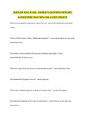 MATH 4109 FINAL EXAM &vert;  COMPLETE QUESTIONS WITH 100&percnt; RATED EXPERT SOLUTIONS &vert;2026 LATEST UPDATED