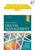 TEST BANK FOR LITTLE AND FALACE'S DENTAL MANAGEMENT OF THE MEDICALLY COMPROMISED PATIENT&comma; 10TH EDITION BY CRAIG MILLER&vert; ALL CHAPTERS &vert; QUESTIONS & 100&percnt; VERIFIED ANSWERS AND RATIONALES &vert; GRADED A&plus;
