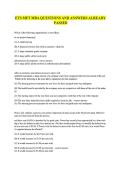 ETS MFT MBA QUESTIONS AND ANSWERS ALREADY PASSED