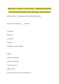 &NewLine;ABSA 4TH CLASS PART A  EXAM  BANK   &vert;  COMPLETE QUESTIONS WITH 100&percnt; RATED EXPERT SOLUTIONS &vert;2026 LATEST UPDATED