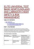 2026&sol;2027 S-Tier Elite Test Bank&colon; Cheer NewfoundLand and Labrador & Cheer Canada Safety&comma; Concussion Protocols & Risk Management