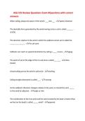 ASA 101 Review Questions Exam &num;Questions with correct&NewLine;answers