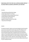 CANNON FINANCIAL INSTITUTE TRUST SCHOOL II EXAM &ndash; QUESTIONS AND ANSWERS &vert; VERIFIED AND&NewLine;WELL DETAILED ANSWERS &vert; PLUS RATIONALES &vert; GUARANTEED PASS &vert; LATEST EXAM UPDATE