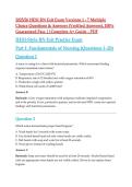 2025&sol;26 HESI RN Exit Exam Versions 1 - 7 Multiple Choice Questions & Answers &lpar;Verified Answers&rpar;&comma; 100&percnt; Guaranteed Pass &vert;&vert;Complete A&plus; Guide - PDF