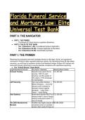 S-Tier Florida Funeral Service & Mortuary Law Test Bank &lpar;67&plus; Q&A&rpar; &vert; Chapter 497 &lbrack;2026&sol;2027 Updates & Board Exam Prep&rsqb;
