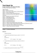 Test Bank for Dosage Calculations 9th Edition &vert; Pickar & Pickar-Abernethy &vert; Chapters 1-17 &vert; Verified MCQs & Answers