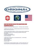 LEIK FNP REVIEW EXAM TIPS QUESTIONS AND ANSWERS SURE