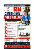 ATI RN Comprehensive Predictor Exam 2026 &lpar;NGN Edition&rpar; &ndash; 250 Next-Generation Practice Questions and Answers &lpar;Verified 95&percnt;&plus; NCLEX Pass Predictability&rpar;  bundle