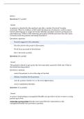 NURS 2528 QUIZ 5 &vert; COMPLETE QUESTIONS AND ANSWERS &vert; VERIFIED 100&percnt; CORRECT - DURHAM COLLEGE&period;