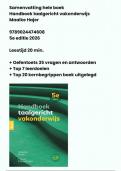 Samenvatting Handboek taalgericht vakonderwijs hele boek -  Hajer - 5e editie 2026 &sol; 9789024474608 &sol; &plus; oefentoets &plus; leerdoelen &plus; kernbegrippen&NewLine; &NewLine;