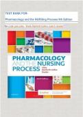 TEST BANK FOR PHARMACOLOGY AND THE NURSING PROCESS 9TH EDITION BY LILLEY&lpar;LATEST EDITION 2026&rpar;