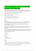ATI HEALTH ASSESSMENT EXAM 1-WITH 100&percnt; ACCURATE SOLUTIONS-2025