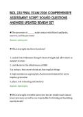 BIOL 235 FINAL EXAM 2026 COMPREHENSIVE&NewLine;ASSESSMENT SCRIPT SOLVED QUESTIONS&NewLine;ANSWERS UPDATED REVIEW SET
