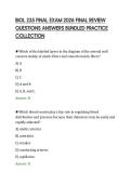 BIOL 235 FINAL EXAM 2026 FINAL REVIEW&NewLine;QUESTIONS ANSWERS BUNDLED PRACTICE&NewLine;COLLECTION&NewLine;