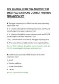 BIOL 235 FINAL EXAM 2026 PRACTICE TEST&NewLine;SHEET FULL SOLUTIONS CORRECT ANSWERS&NewLine;PREPARATION SET&NewLine;