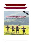 Anthropology&colon; Appreciating Human Diversity&comma; 19th Edition &colon; Conrad Phillip Kottak &semi; Comprehensive Test Bank &vert; Verified Exam Questions & Answers&comma; Complete Study & Assessment Resource for All Chapters