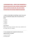  CJE BENCHMARK EXAM 1 &ndash; PATIENT CARE FUNDAMENTALS&colon; A 200-QUESTION MASTERY GUIDE COVERING PHARMACOLOGY&comma; SAFETY&comma; NUTRITION&comma; WOUND CARE&comma; AND CORE NURSING INTERVENTIONS WITH DETAILED ANSWER EXPLANATIONS