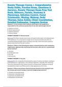 Beauty Therapy Course &vert; Comprehensive Study Guide&comma; Practice Exam&comma; Questions & Answers&comma; Beauty Therapy Exam Prep Test Bank&comma; Skincare&comma; Facials&comma; Anatomy & Physiology&comma; Infection Control&comma; Facial Treatments&comma; Waxing&comma; Makeup&comma; Body Therapy&comma; Salon Safety&comma; Client Co