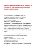 NACC PSW EXAM REVIEW THE ULTIMATE 200-QUESTION PRACTICE TEST COVERING ALL CORE COMPETENCIES WITH DETAILED RATIONALES