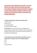 ILLINOIS REAL ESTATE BROKER EXAM 2026-2027 &vert; PSI-STYLE PRACTICE TEST BANK&colon; 200 MULTIPLE-CHOICE QUESTIONS WITH VERIFIED ANSWERS & DETAILED RATIONALES COVERING ALL CORE TOPICS &lpar;AGENCY&comma; CONTRACTS&comma; FINANCE&comma; ILLINOIS LICENSE LAW&comma; FAIR HOUSING&comma; PROPERTY VALUATI