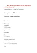 5334 Pharm antimicrobial recall Exam &num;1 Questions&NewLine;with correct answers