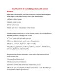 Adv Pharm Ch 18 Exam &num;1 Questions with correct&NewLine;answers