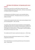 Adv Pharm UTA 5334 Exam 1 &num;1 Questions with correct&NewLine;answers
