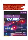 PARAMEDIC CARE PRINCIPLES AND PRACTICE 6TH EDITION VOLUMES 1 TO 5 BY BRYAN BLEDSOE AND ROBERT PORTER COMPREHENSIVE PRACTICE QUESTION BANK WITH DETAILED ANSWER EXPLANATIONS REVIEW RATIONALES COMPLETE STUDY GUIDE 2026 2027 EDITION GRADED A &plus;